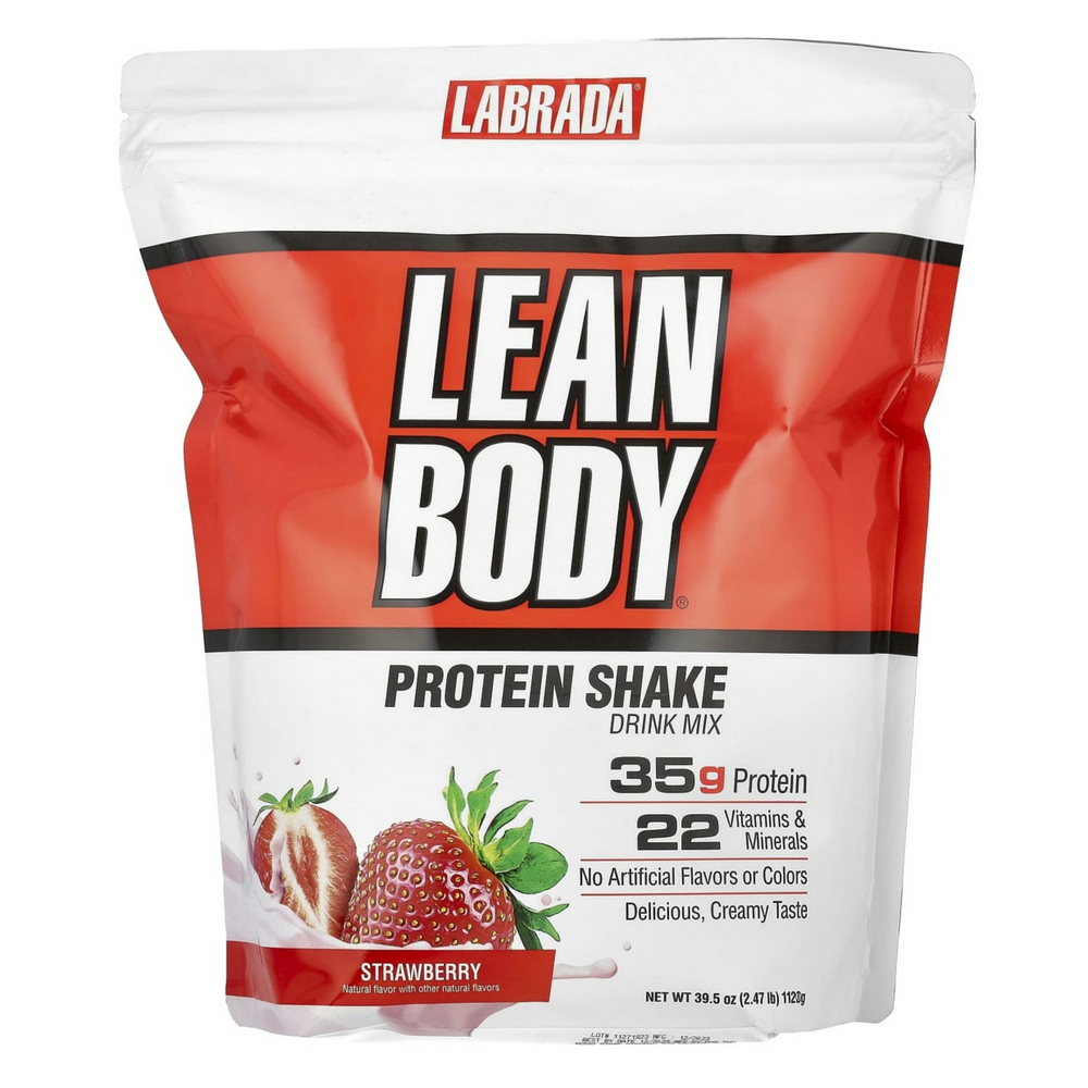 라브라다뉴트리션 <b>린바디</b> 프로틴 쉐이크 드링크믹스 <b>스트로베리</b> 1120g