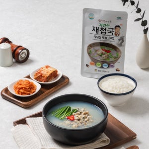 하동 정형만 섬진강자연재첩수산 국내산 재첩국 320g 10개 / 진하고 개운한 국물