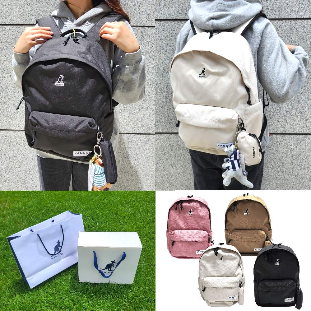 [백화점판] 캉골 책가방 백팩 학생 서브 가방 레트로코어 스탠다드 1459 선물포장