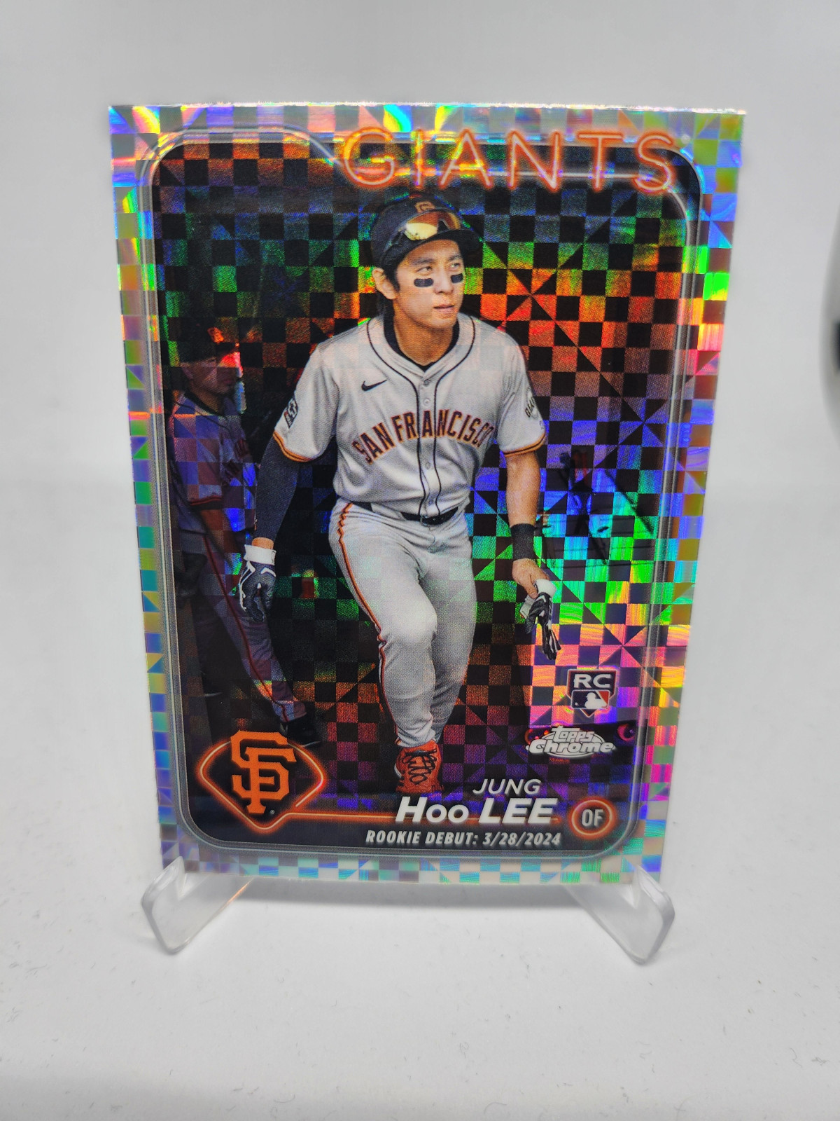 이정후루키카드 2024 Topps Chrome USC185 SILVER 이정후 MLB 카드
