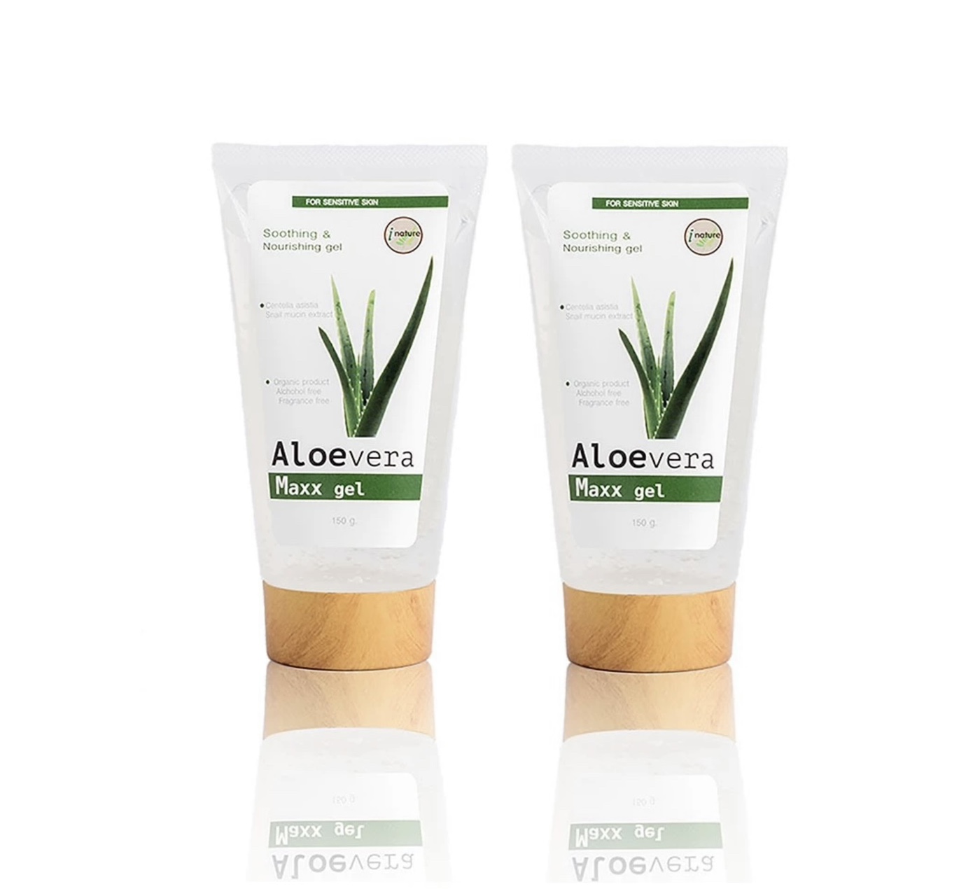 [태국] i-Nature 아이 네이처 알로에 베라 맥스 젤 150g x 2개