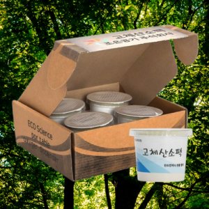 고체 산소 가정용 휴대용 공기정화제 독서제 고체 산소 발생기 1년치, 4개입