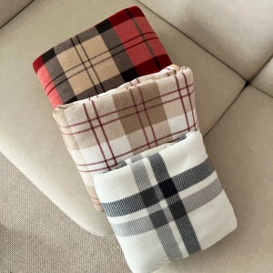 극세사 체크 차량 수험생 무릎 캠핑 차박 겨울 담요 이불 사이즈2가지