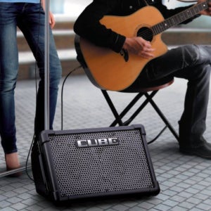 롤랜드 큐브 스트리트 CUBE Street EX 고품질 스테레오 버스킹 앰프