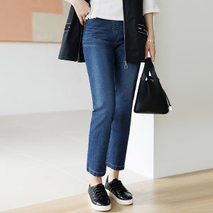 데드라 스테디앤데님팬츠 PTD1064 중년 5060 4050 엄마옷 데일리룩 꾸안꾸룩