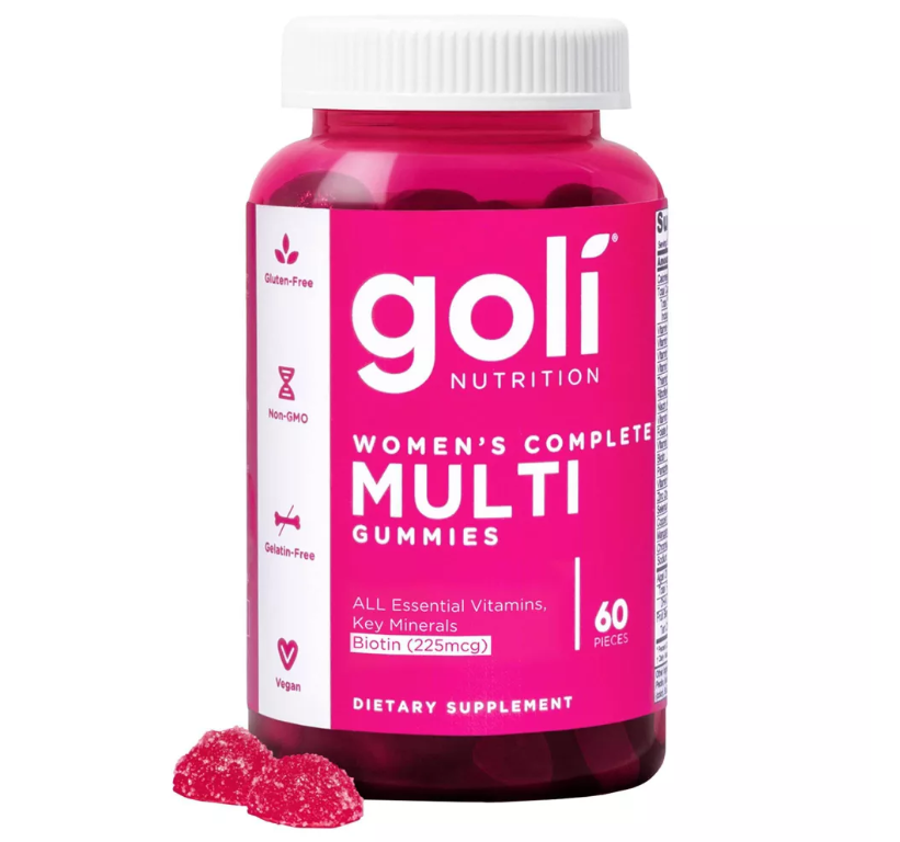 Goli Nutrition <b>골리 뉴트리션</b> 여성용 멀티비타민 비건 60 구미
