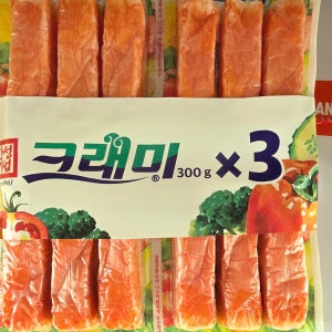 코스트코 한성 크래미 게맛살 게살 맛살 300g/팩 X 3팩(아이스박스 무료포장)