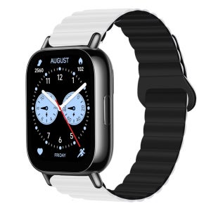 샤오미 레드미 워치 5 라이트 호환 소프트 마그넷 링크 실리콘 스트랩 22mm