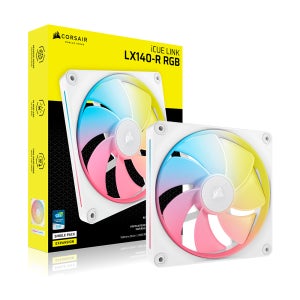 커세어 LX140-R RGB Expansion Fan Reverse 화이트, 1팩