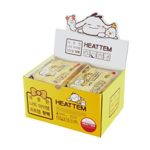 히트템 Heattem 미니 핫팩 바루 1통 40개입