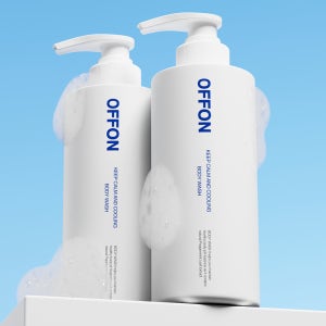 오프온 등드름 퍼퓸 바디워시 2입세트 천연 보습오래가는 비건 남자여자 등여드름 가드름클렌져