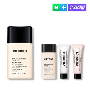 [슈퍼적립] 비디비치 스킨 일루미네이션 글로우 베일 틴티드 베이스 30ml SPF50+ PA++++ / 진주빛 화잘먹 베이스