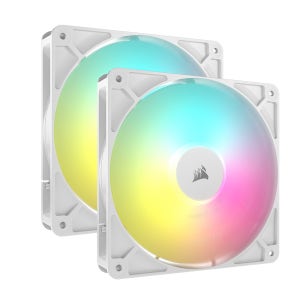 커세어 RS140 ARGB FAN Dual Pack 화이트, 2팩