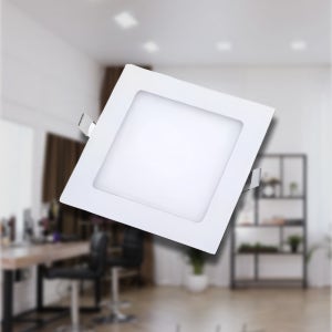 라루체 LED 150mm(6인치) 15W 사각다운라이트 매립등 사각매입등 플리커프리 KS