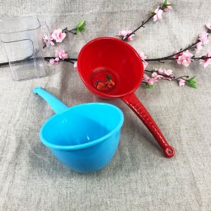 키치노 자루 바가지 중 손잡이 약수터 플라스틱 목욕 색상랜덤 (830333)