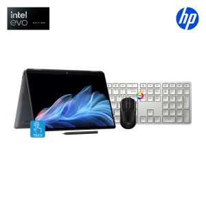 HP 옴니북 울트라 플립 14-fh0051TU + HyperX PulseFire Haste 2 미니 마우스(검정색) + HP 970 Programmable 무선 키보드