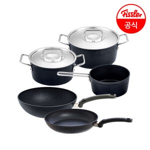 휘슬러 아다만트 쿡웨어 세트(메탈 팟 3종 + 클래식 팬 24+웍28)