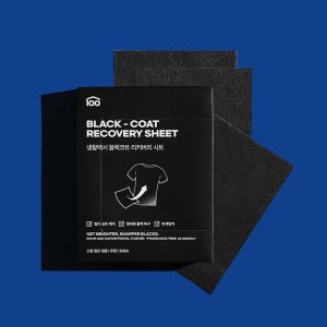 생활백서 검은옷전용 블랙 리커버리 시트세제 30매