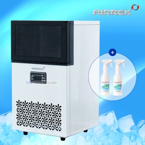 본사출고 에어렉스 업소용 제빙기 35kg 빙수얼음 영업용 AL-N35K (+살균소독제 포함)