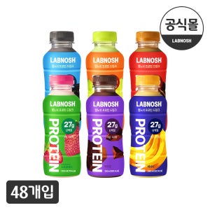 랩노쉬 프로틴드링크 350ml 6종 48개입 단백질 27g 프로틴 음료 보충제