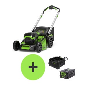 그린웍스 60V 충전 듀얼 제초기 자동형 잔디깍기 5AH 자주식 잔디깎이