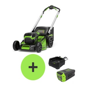 그린웍스 60V 충전 듀얼 제초기 자동형 잔디깍기 8AH 자주식 잔디깎이