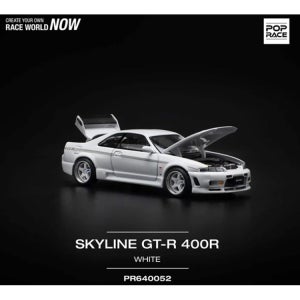 POP RACE 닛산 스카이라인 GTR 니스모 400r 1:64 다이캐스트 미니카 자동차 미니어처 팝레이스