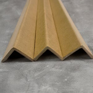 종이각대 앵글 두께3T 50x50 1.2M 50개묶음 모서리보호대 코너보양재 건축 보양지