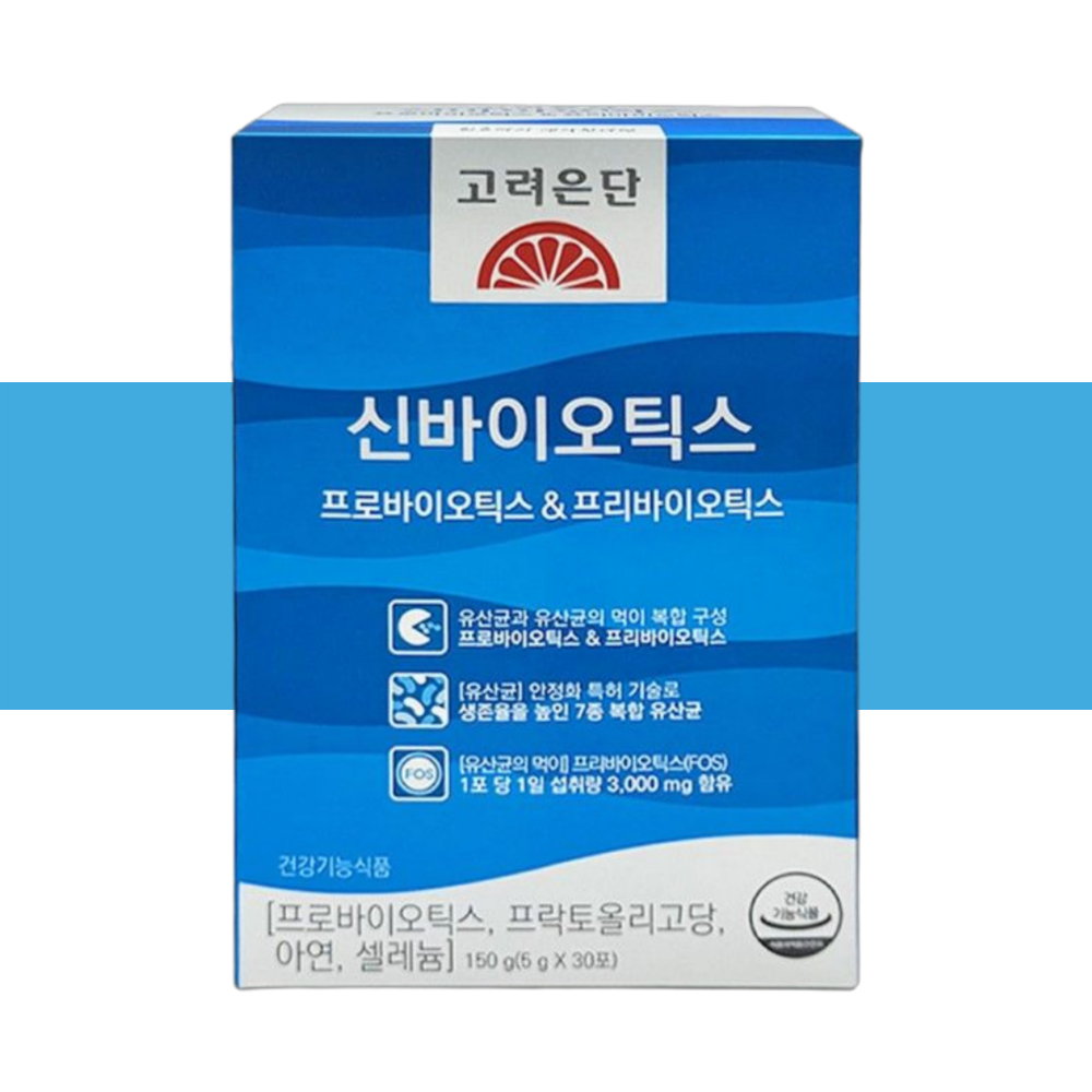 <b>고려은단</b> <b>대장</b>유산균 신바이오틱스 라토픽 약 1개월