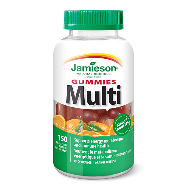 캐나다 자미에슨 리포좀 멀티<b>비타민</b> 젤리 150구미 <b>비타민</b> A B3 B5 <b>B6</b> B12 <b>C</b> D3 E <b>징크</b>비오틴 엽산 미네랄