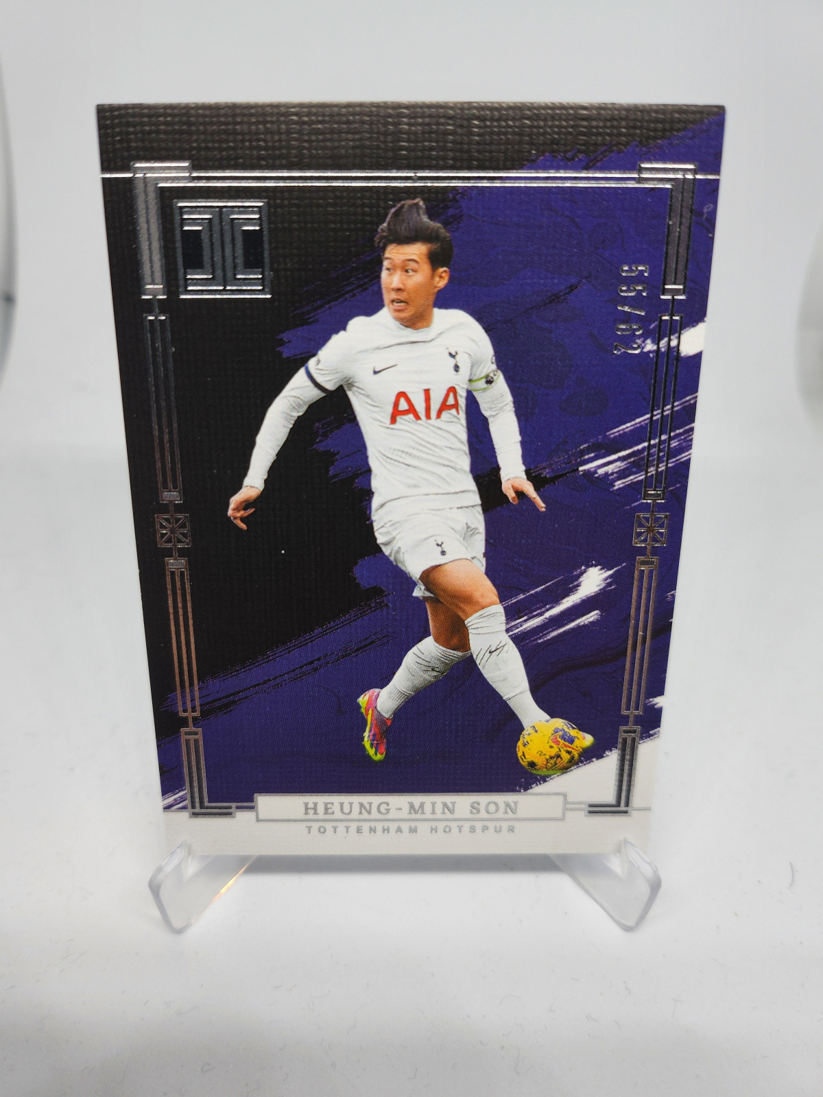 손흥민카드 2023 Panini Impeccable 7번 /62 한정판 축구 EPL 카드