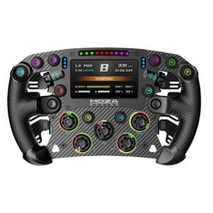 MOZA FSR2 레이싱휠 F1/GT 게임기 스티어링 휠 핸들 신형 FSR2 스티어링휠 (6패들)퀵릴리스포함