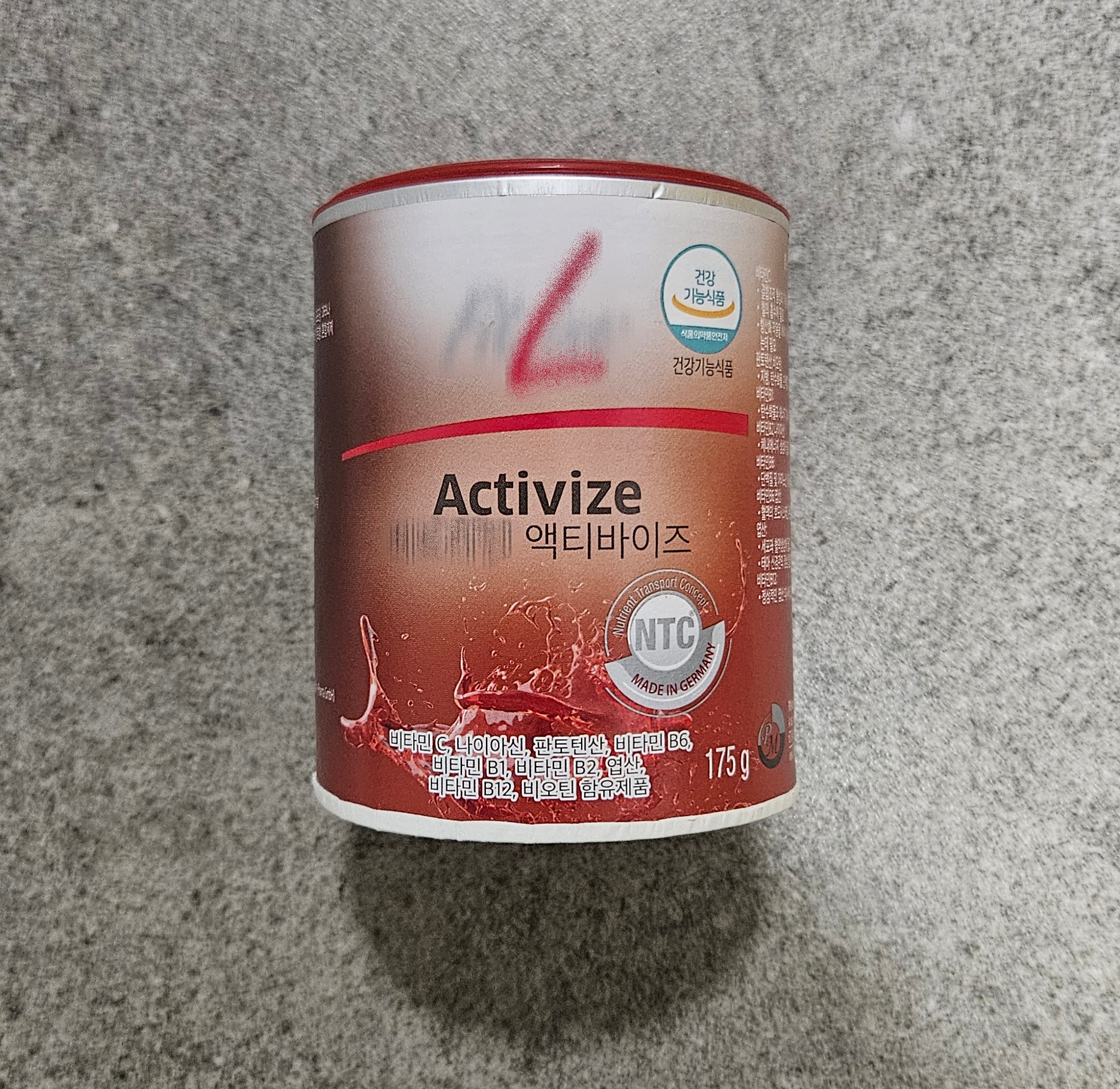 독일PM쥬스 액티바이즈 175g, 1개