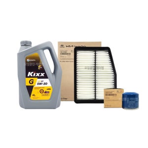 k5(TF) 2.0LPi 누우엔진 엔진오일세트 킥스G 4L 필터35505-3S800