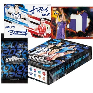 여자배구 카드 25-26 SCC KOVO V리그 카본 1박스 10팩 싸인 유니폼 김연경