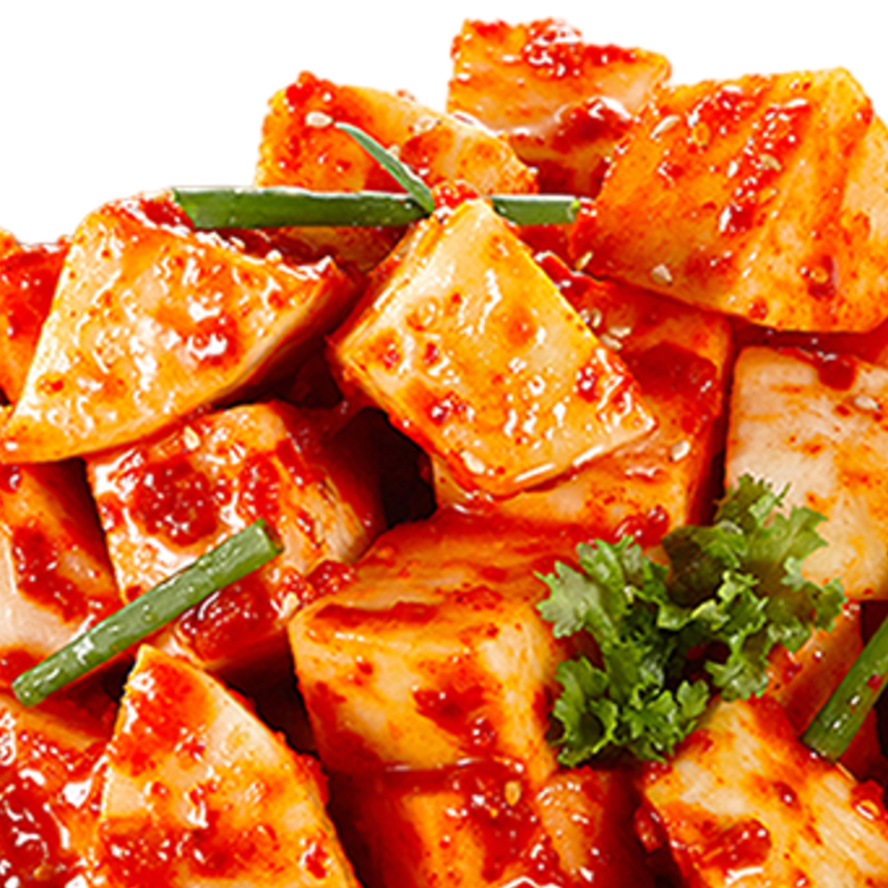 명동칼국수 깍두기 설렁탕 석박지 1kg