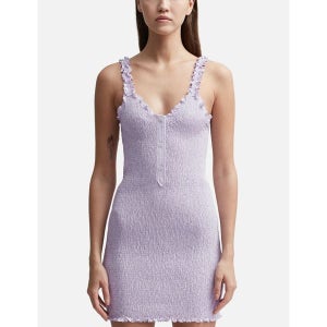 알렉산더왕 스모크드 탱크 드레스 4WC3236226 퍼플 905235