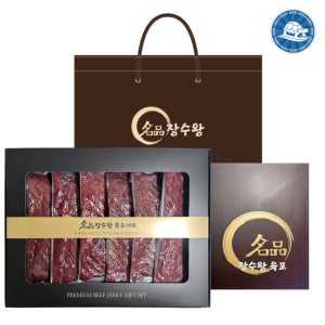 장수왕 육포 선물세트 5세트 /추석 설날 구정 명절 생일 고급 답례품 이바지