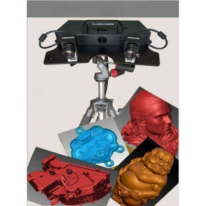 3D 스캐너 3d스캔 4안 DIY 키트 스캐닝 머신 산업용 클래식 쌍안경 스캐너