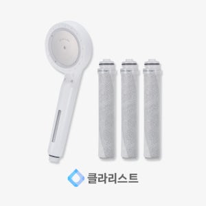 [선착순 55%] 특허기술 안개분사 미스트 필터샤워기 1개 + 리필필터 1박스(3개입)