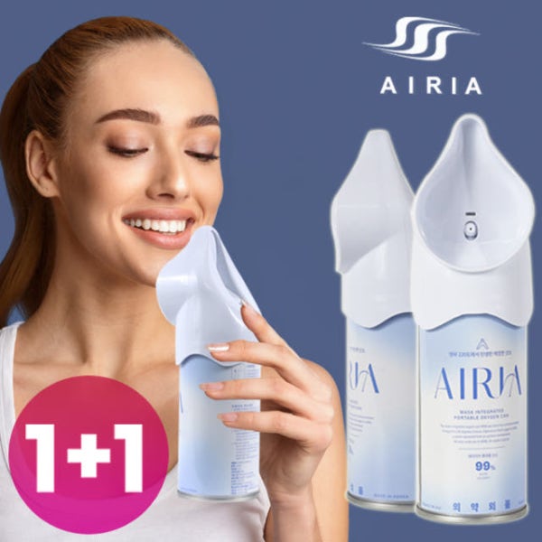 휴대용 산소캔 1+1 의약외품 가정용 산소통 산소호흡기 420ml