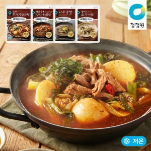 청정원 호밍스 1주팩 순살감자탕 400g 외 3종 총6개