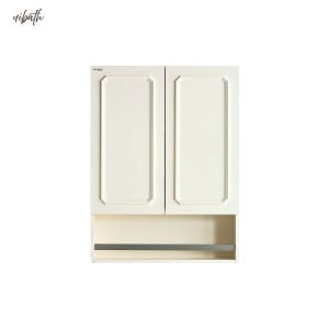 욕실 상부장 크림 수건 오픈수납장 600x800