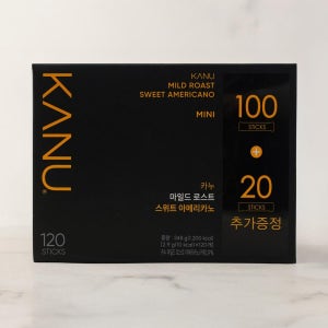 메가마트 동서 맥심 카누 미니 마일드 스위트 아메리카노 0.9gx100T