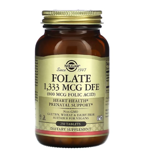 솔가 엽산 <b>폴레이트 1333</b>mcg 250정 250일분 Folate