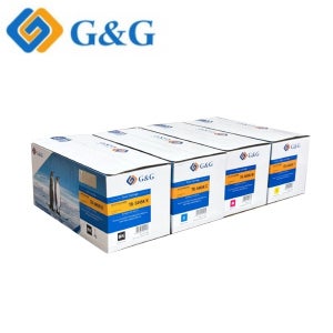 지앤지 재생토너 교세라 TK-5445 호환 표준용량 B C M Y 검정 2800매, 칼라 2400매 MA2100 PA2100 [GG-CKTK5445]