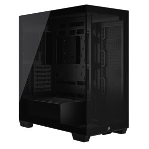 커세어 3500X 강화유리 미드타워 PC케이스 블랙