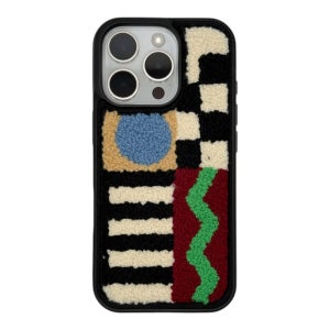 뽀글이 케이스 체크도형, 아이폰16 프로