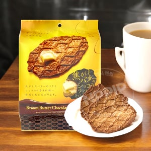 MD홀딩스 코가시 브라운 버터 쇼콜라 와플 쿠키 8개입 일본 버터 와플