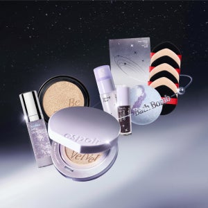 [갤럭시빔 단독 선론칭] 에스쁘아 비벨벳 커버 쿠션 13gx2 (본품+리필) SPF42 PA++ (증정: 퍼프 8매+미니 3종(글로우라이저+립글로스+세팅 픽서)+배쓰밤)